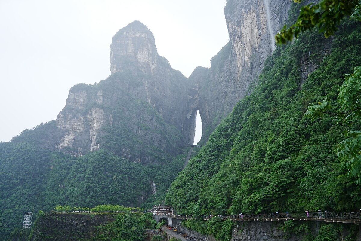 Tianmen Mountain Tianmen Mountain