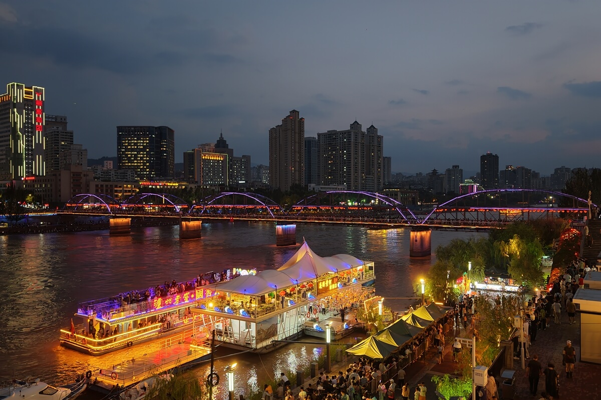 Lanzhou Night View Lanzhou Night View