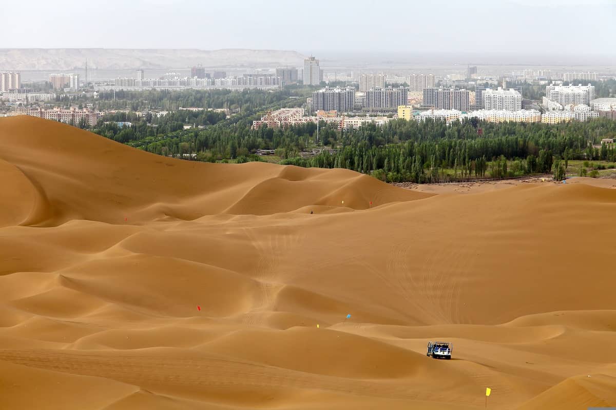 Kumtag Desert & Shanshan County Kumtag Desert & Shanshan County
