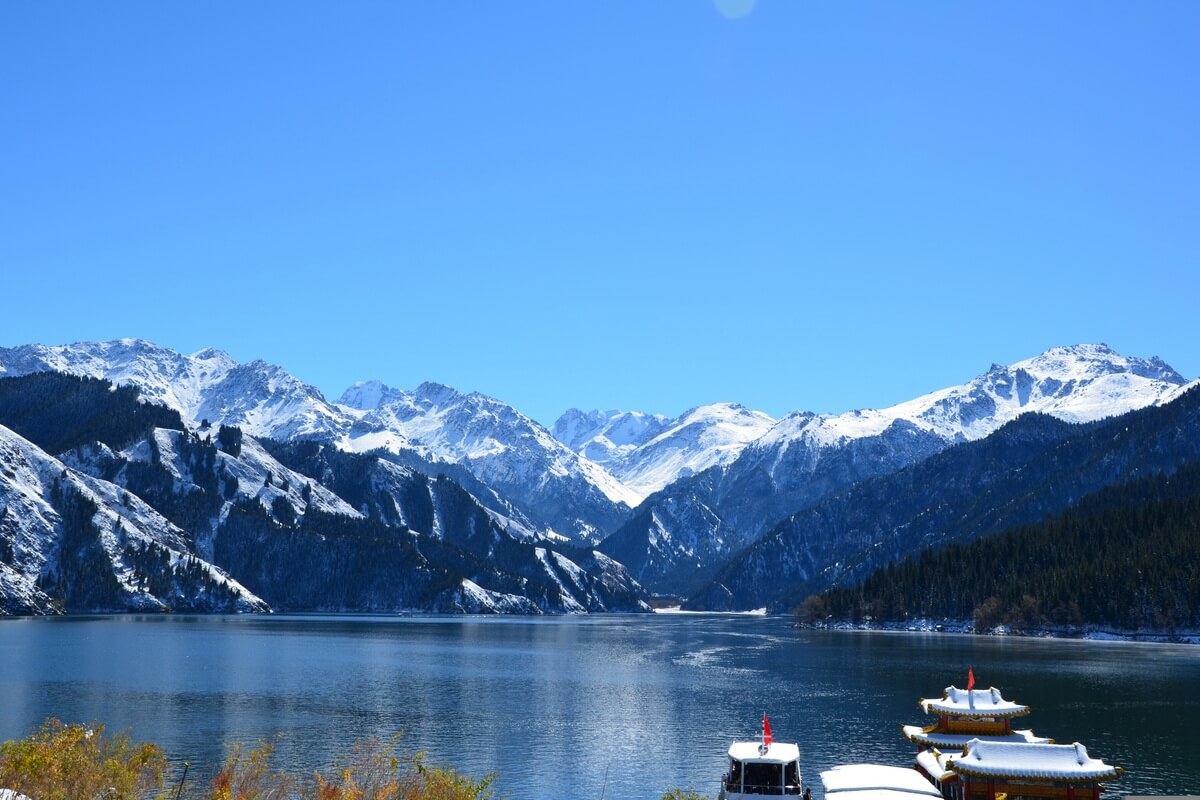 The Heavenly Lake of Tianshan Mountain
